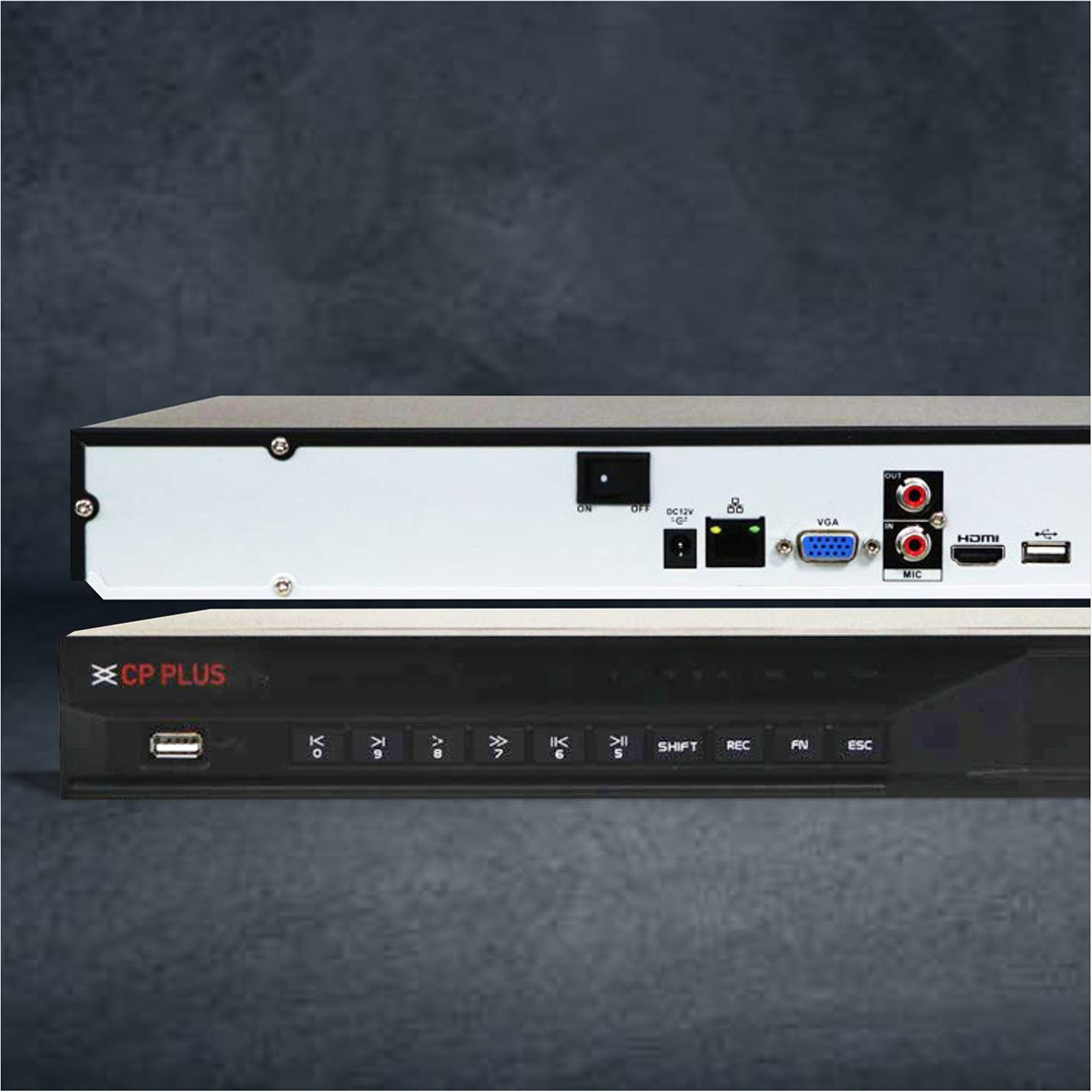 CP Plus Pro 16 Channel 4K 2 SATA H.265+NVR (CP-UNR-4K4162-V4) - Image 5