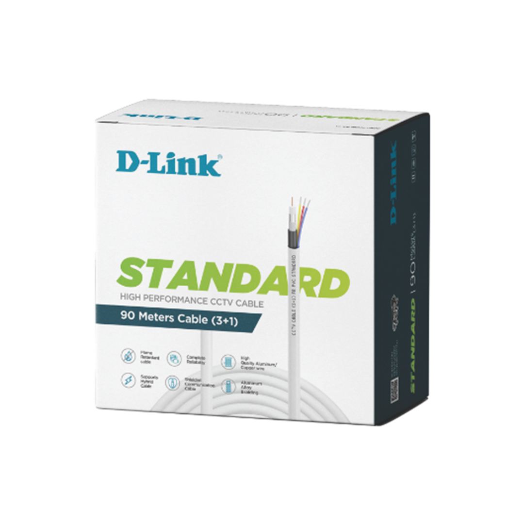 D-Link 90m Standard Pure Copper CCTV Cable (DCC-CAL-90)