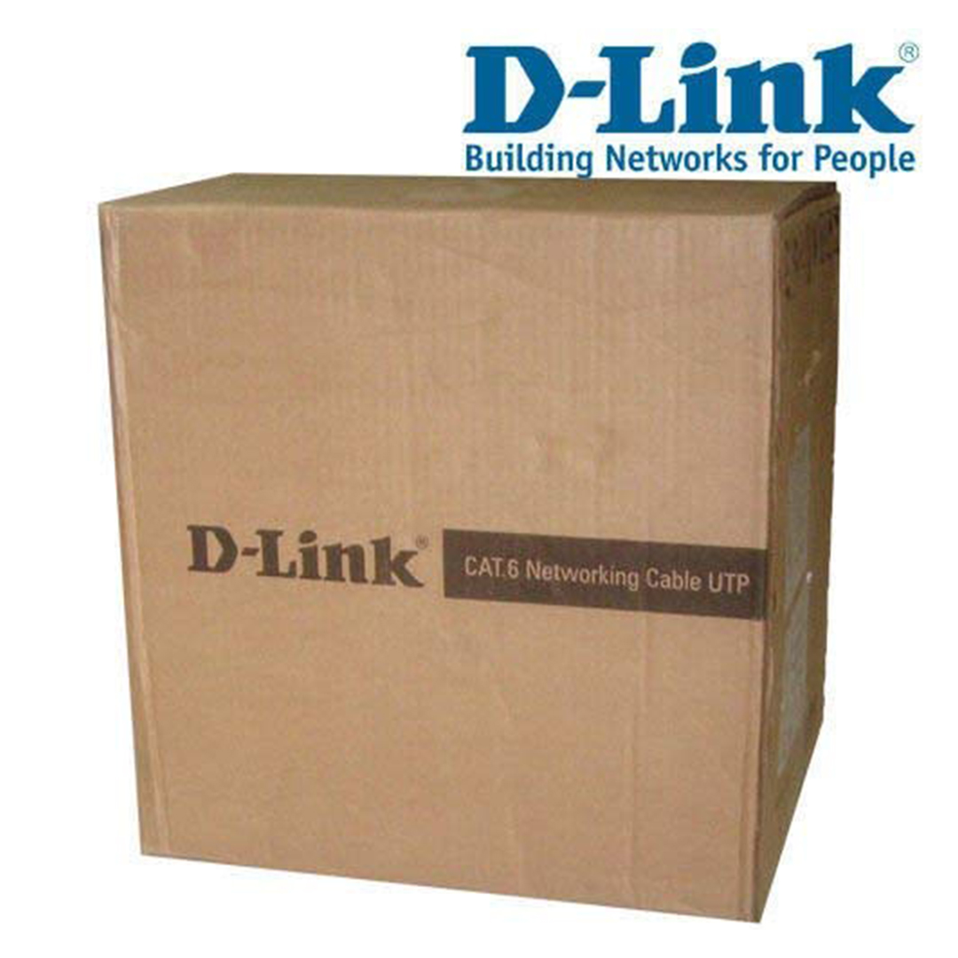 D-Link CAT6 UTP Pure Copper 305mtrs Cable