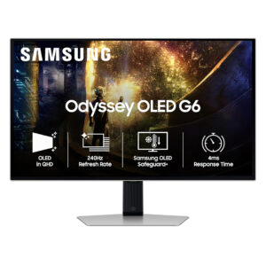 Samsung Odyssey G6 27" OLED 2K Gaming Monitor 240Hz 0.03ms