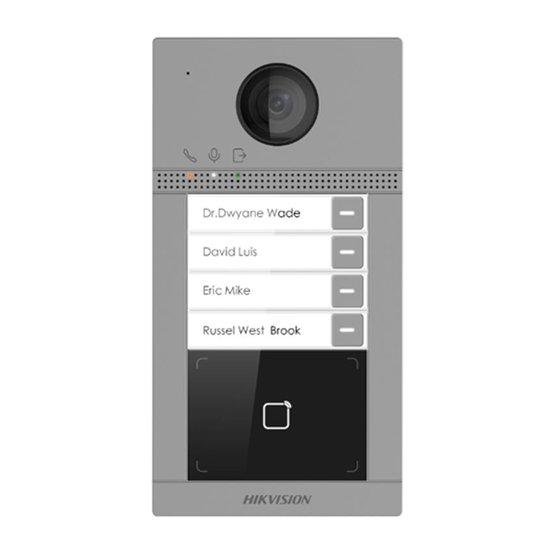 HIKVISION IP 4 Button VDP Metal Villa Door Station (DS-KV8413?WME1)